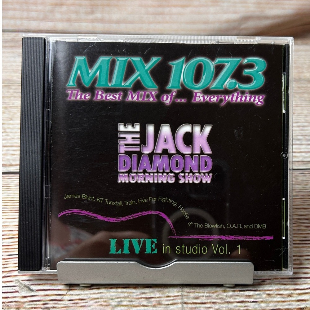 Mix 107.3‎ Live in Studio Vol 1 CD Jack Diamond Morning Show Dave Matthews 2007